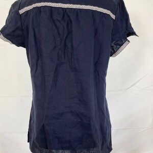 Alexandra Bartlett linen top